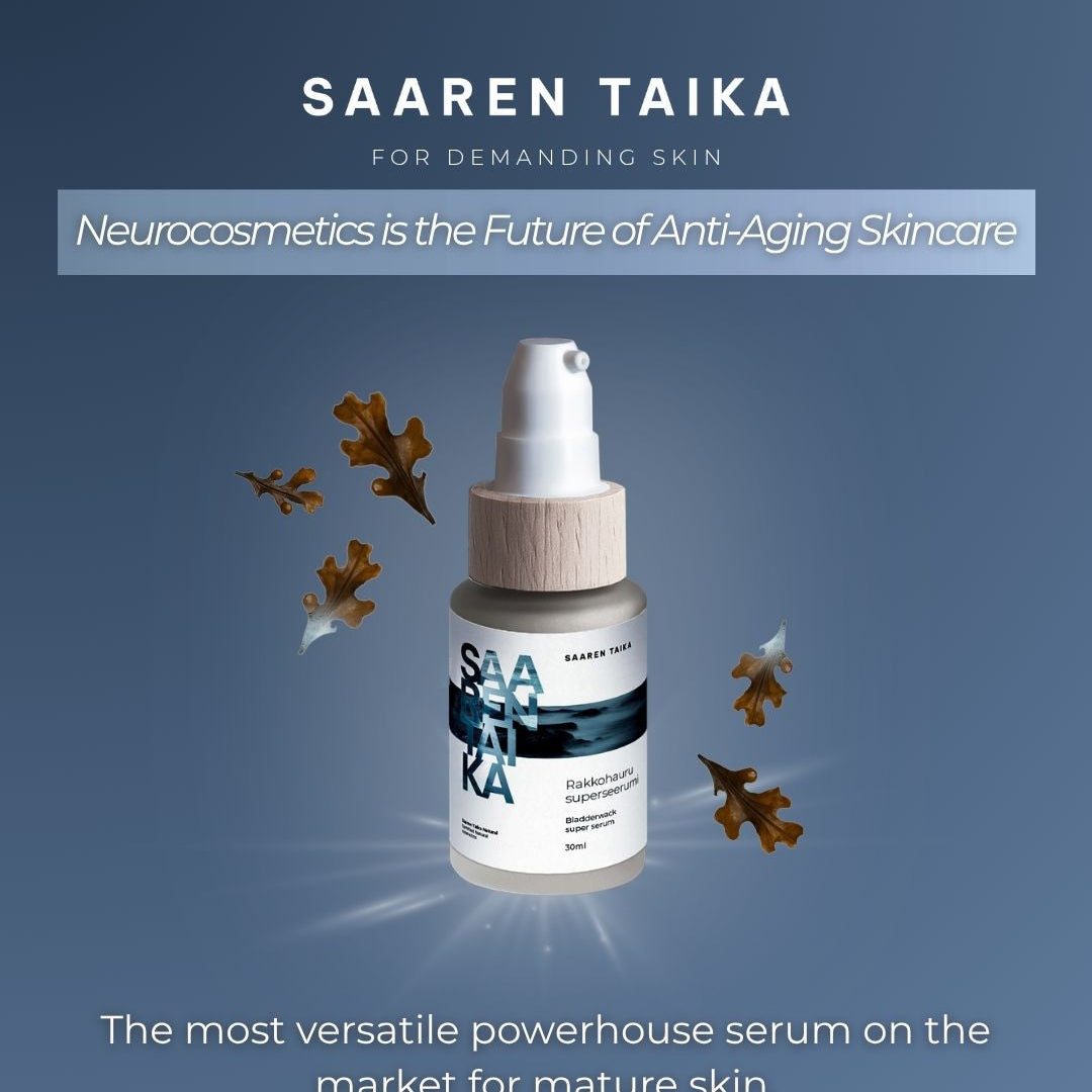 Neurocosmetics and the Future of Anti-Aging Skincare: Saaren Taika Bladderwrack Super Serum