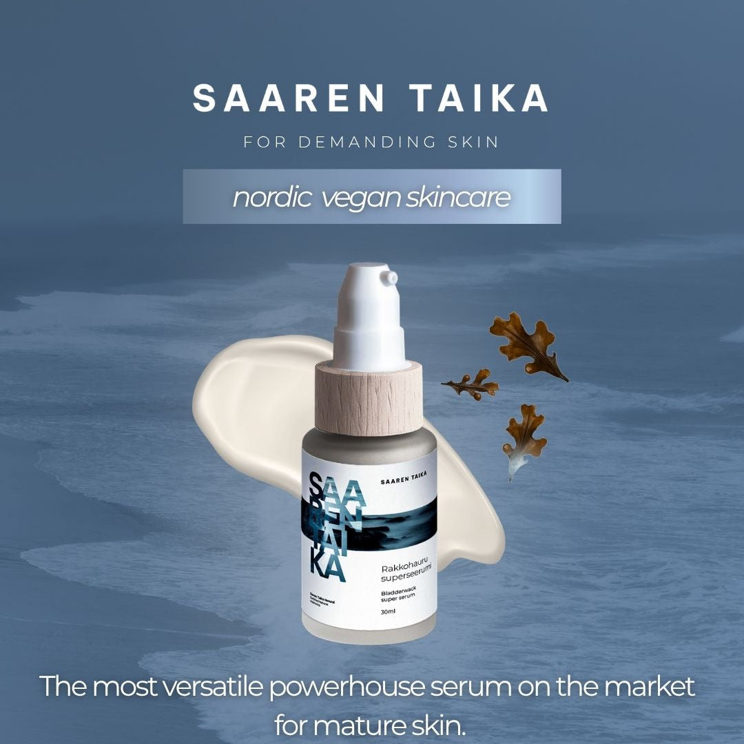 Nordic Vegan Skincare with Clinically Proven Results: Bladderwrack Super Serum