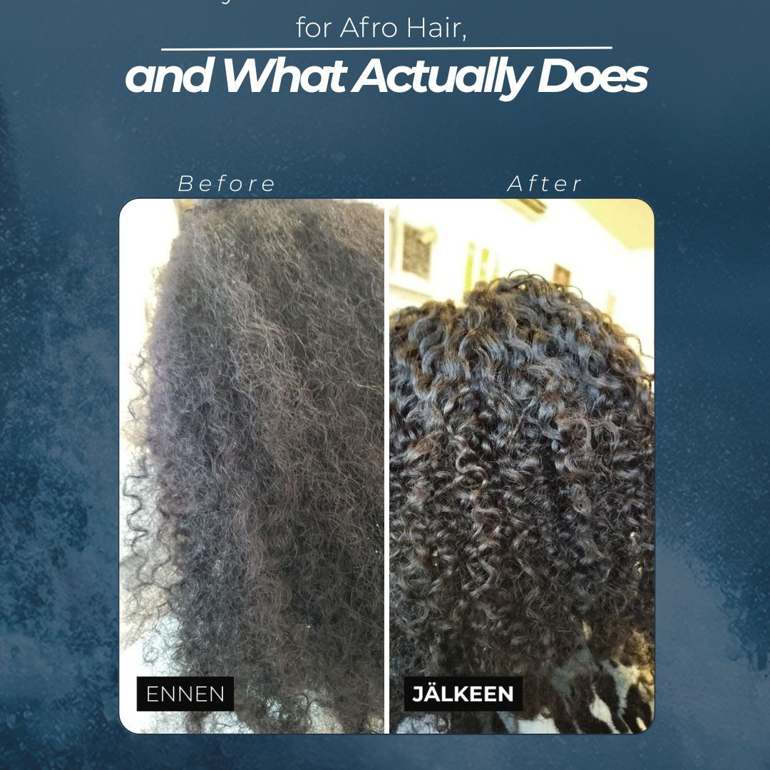 Why Most Hair Oils Don't Work for Afro Hair, and What Actually Does