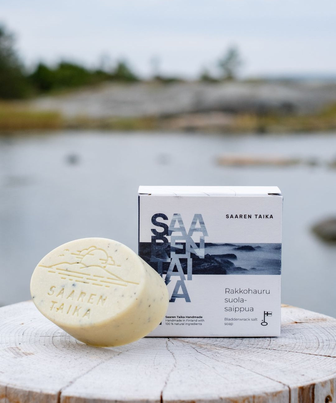 Bladderwrack Salt Soap – Balances Skin Microbiota & Supports the Microbiome, UNISEX, 100% Natural, Vegan