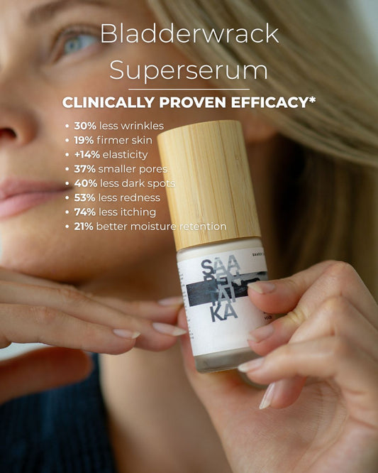 Bladderwrack Super Serum – Firming, Smoothing & Brightening Serum for Mature Skin, also suitable for Atopic, Rosacea-Prone & Blemish-Prone Skin, UNISEX, 30 ml