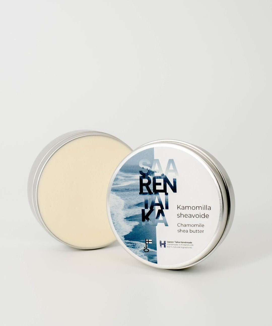 Saaren Taika Chamomile Shea Balm, soothing balm for eczema-prone and psoriasis-prone skin, 100% Natural, Vegan, Organic, 80ml