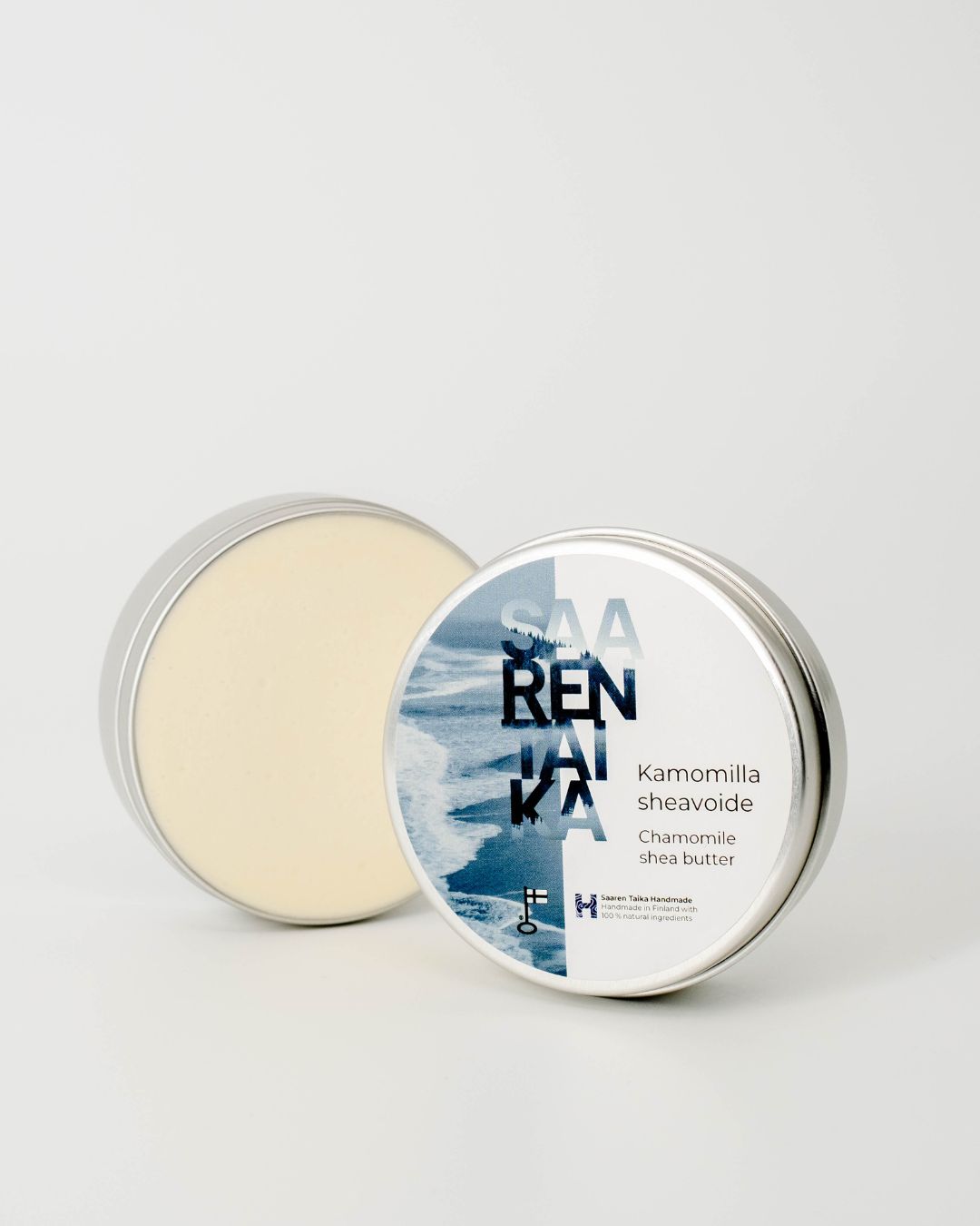 Saaren Taika Chamomile Shea Balm, soothing balm for eczema-prone and psoriasis-prone skin, 100% Natural, Vegan, Organic, 80ml